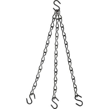 National Hardware 18 In. Black Metal Hanging Plant Extension Chain