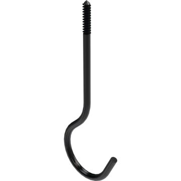 National Hardware 6 In. Black Ceiling Hook