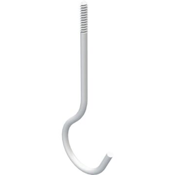 National Hardware 6 In. White Ceiling Hook