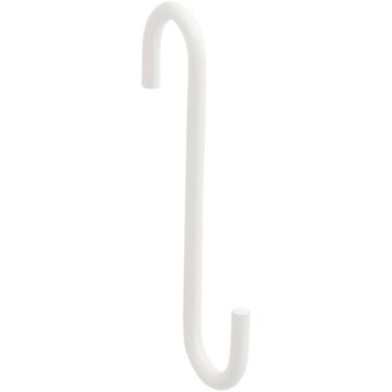 National 2648 4-3/4 In. White Steel Modern Small S-Hook Plant Hanger
