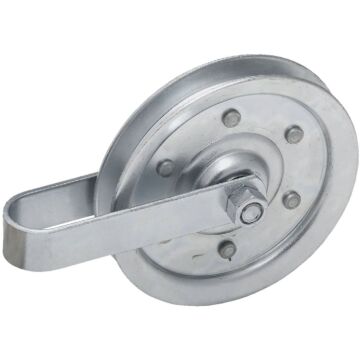 PRIME-LINE Prime-Line 4 In. Pulley w/Strap and Axle Bolt
