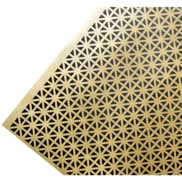 National Hardware M-D Building Products 24 In. x 36 In. x .020 In. Brass Aluminum Sheet Union Jack