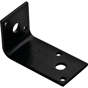 National Hardware Black Heavy Duty Offset Leg Corner