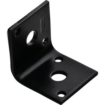 National Hardware 1.7 In. x 1.5 In. Black Heavy Duty Corner Brace