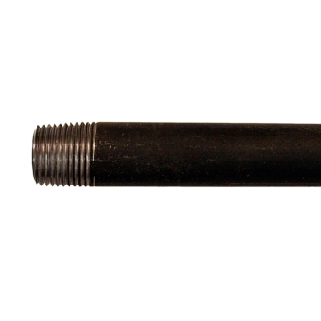 Jones Stephens 3/8" x 30" Ready Cut Pipe Black