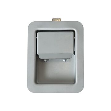 Buyers 5-1/2 in 4-1/4 in Carbon Steel Single Point Non-Locking Paddle Latch