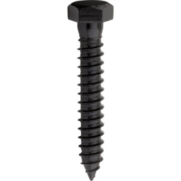 National Hardware 1/2 In. x 3 In. Black Lag Screw (8 Ct.)
