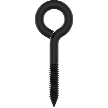 National Hardware Lag Screw Eye (Black) 7/16x 5-1/4