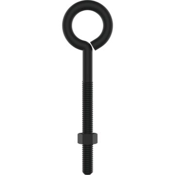 National Hardware 3/8" x 5" Eye Bolt, Black