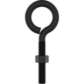 National Hardware 3/8" x 4" Eye Bolt, Black