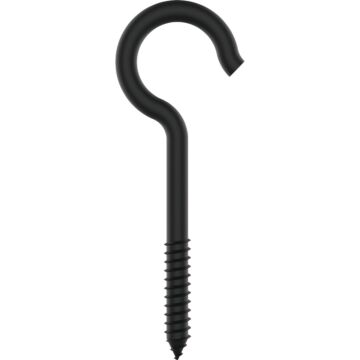 National Hardware Ceiling Hook (Black) .331, #0x 4-15/16