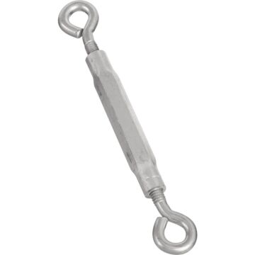 National Hardware 1/4" x 7-1/2" Eye To Eye Turnbuckle, Black