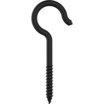 National Hardware Ceiling Hook (Black) .244, #3x 4-1/8