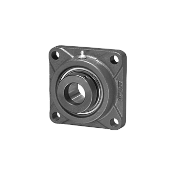 FYH Premium 4 Bolt Flange Bearing, 7/8" Locking Collar, Extended Race NANF20514