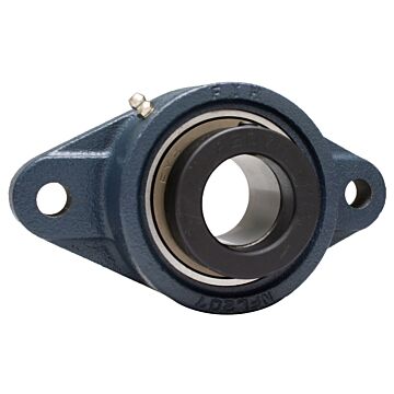 FYH Premium 2 Bolt Flange  Bearing, 1-1/4" Locking Collar, Extended Race NANFL2072