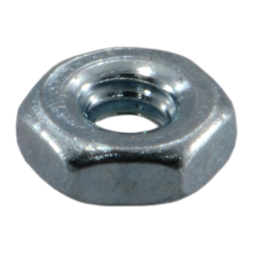 1.6 mm - 0.35 Hex Nut, Coarse Thread, Zinc