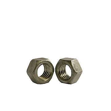 1"-8 Hex Nut, Coarse Thread, Galvanized