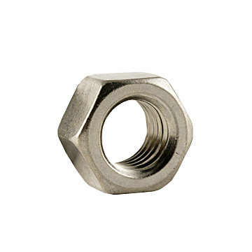 3/8"-16 Hex Nut, Coarse Thread, Stainless Steel