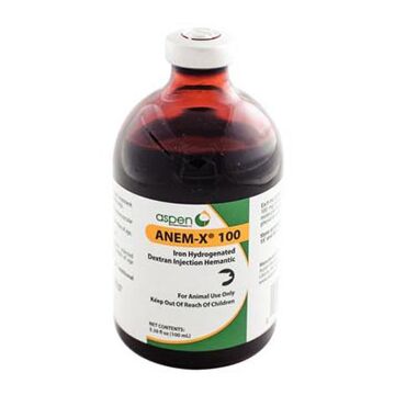 Aspen Anem-X® 100 Iron Hydrogenated Dextran - 100 mL