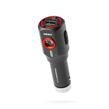 NEBO Transport 400 Lumen Charger & Flashlight