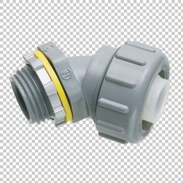 Arlington Industries Type B Liquid Tight 1/2 in 1/2 in 45 deg Non-Metallic Connector