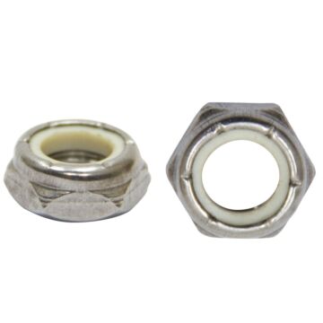 Titan™ Nylon Lock Nut 1-1/2"-6 Coarse Thread, Grade 2, Zinc