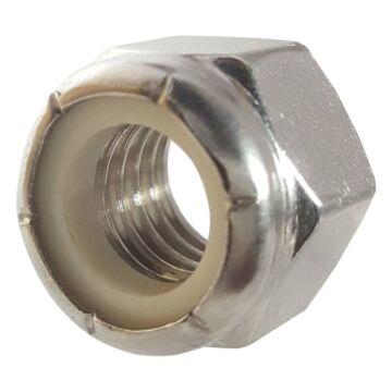 Star Stainless Nylon Lock Nut 4-40 Coarse Thread Stainless Steel
