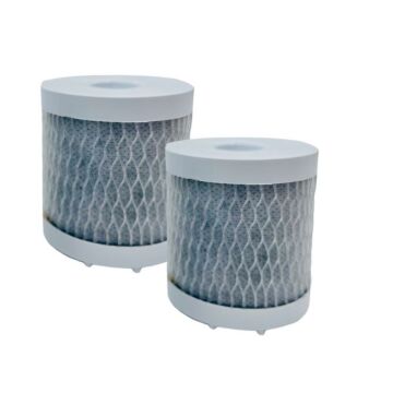 NuvoH2O Shower Head Replacement Filter (2 Pack)