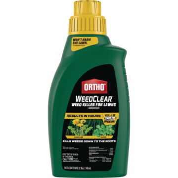 Ortho WeedClear Concentrate Weed Killer For Lawns - 32 oz