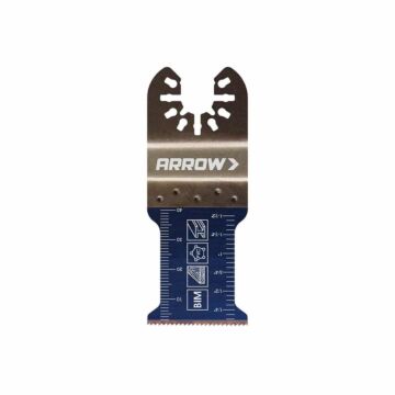 Arrow Fastener 1-5/16 in Bi‑Metal Faster Standard Wood and Nail Oscillating Tool Blade