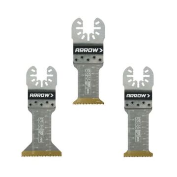 Arrow Fastener Metal Non-Ferrous Metals Wood and Nails Wood PVC Drywall Titanium Metal/Wood Blade