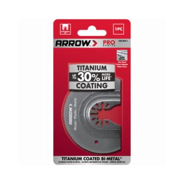 Arrow Fastener 3-7/16 in Bi-Metal Titanium Radial Saw Blade