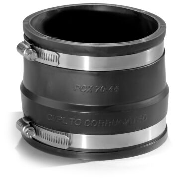 PIPECONX PVC 3 x 3 in Flexible coupling
