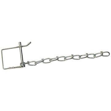 Safety Pin & Chain 8 in.