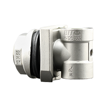 Boshart Industries SS Tapped Pitless Adapter - 1-1/4 in.
