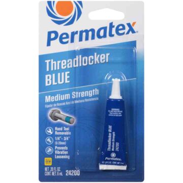 Permatex Blue Medium Strength Threadlocker - 6 mL