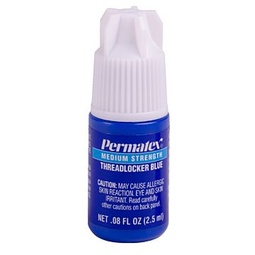 Permatex PERMATEX 0.08 Oz. Blue Medium Strength Threadlocker