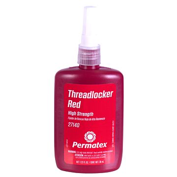 Permatex PERMATEX 1.22 Oz. Red High Strength Threadlocker