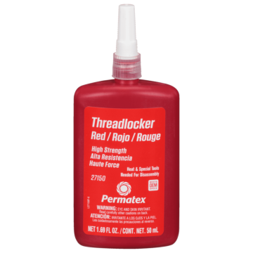 Permatex Red Threadlocker - 50 mL