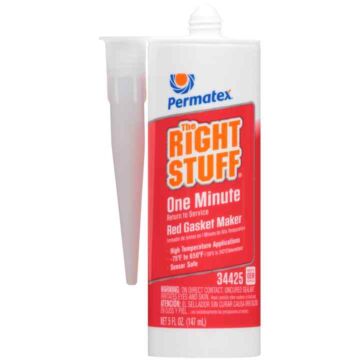 Permatex 5 oz Cartridge Paste Liquid RTV Gasket Maker