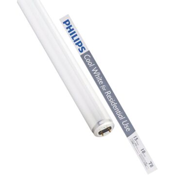 Philips Lighting Philips ALTO 15W 18 In. Cool White T8 Medium Bi-Pin Fluorescent Tube Light Bulb