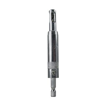 Make it Snappy Tools 3/8 in 1/4 in Straight Self-Centering Twist Drill Hinge Bit