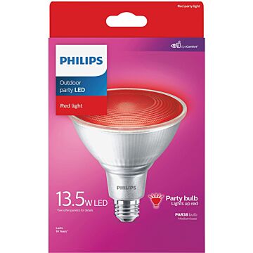 Philips Lighting 13.5PAR38/PER/RED/ND/ULW/G/120V 4/1FB