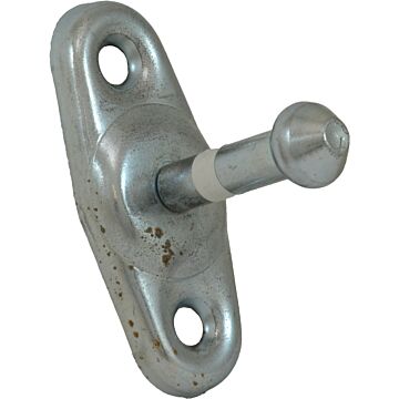 Moore Industrial Hardware 2-1/8 in 1/34 in Plunger Silent Door Holder