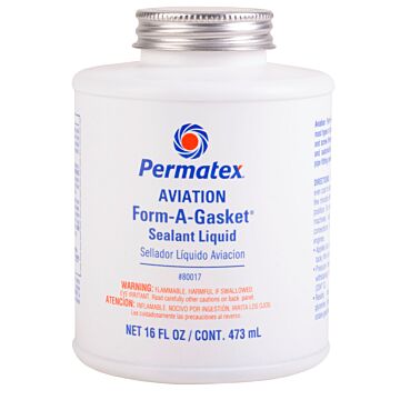 Permatex 16 oz Bottle Liquid Gasket Maker