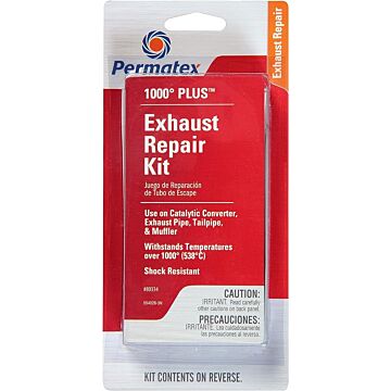 Permatex Tape White None Shock-Resistant Exhaust Repair Kit