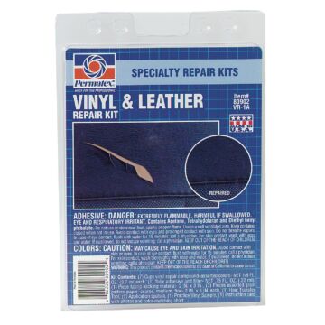 Permatex PERMATEX Vinyl and Leather Repair Kit, (4-Piece)