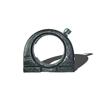 KML 62 mm 93.7 mm Cast Iron Tap Base Pillow Block Housing