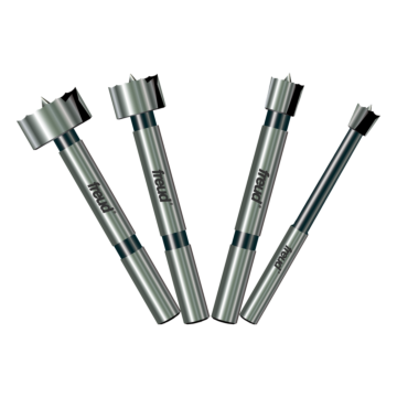 Freud Tools 1/4" to 1" (Dia.) 4 Pcs. Forstner Bit Set
