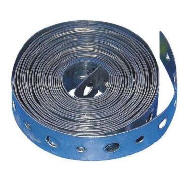 10 ft 3/4 in 1/2 in Perforated Hanging Strap